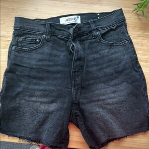 Ardene Black Denim Shorts